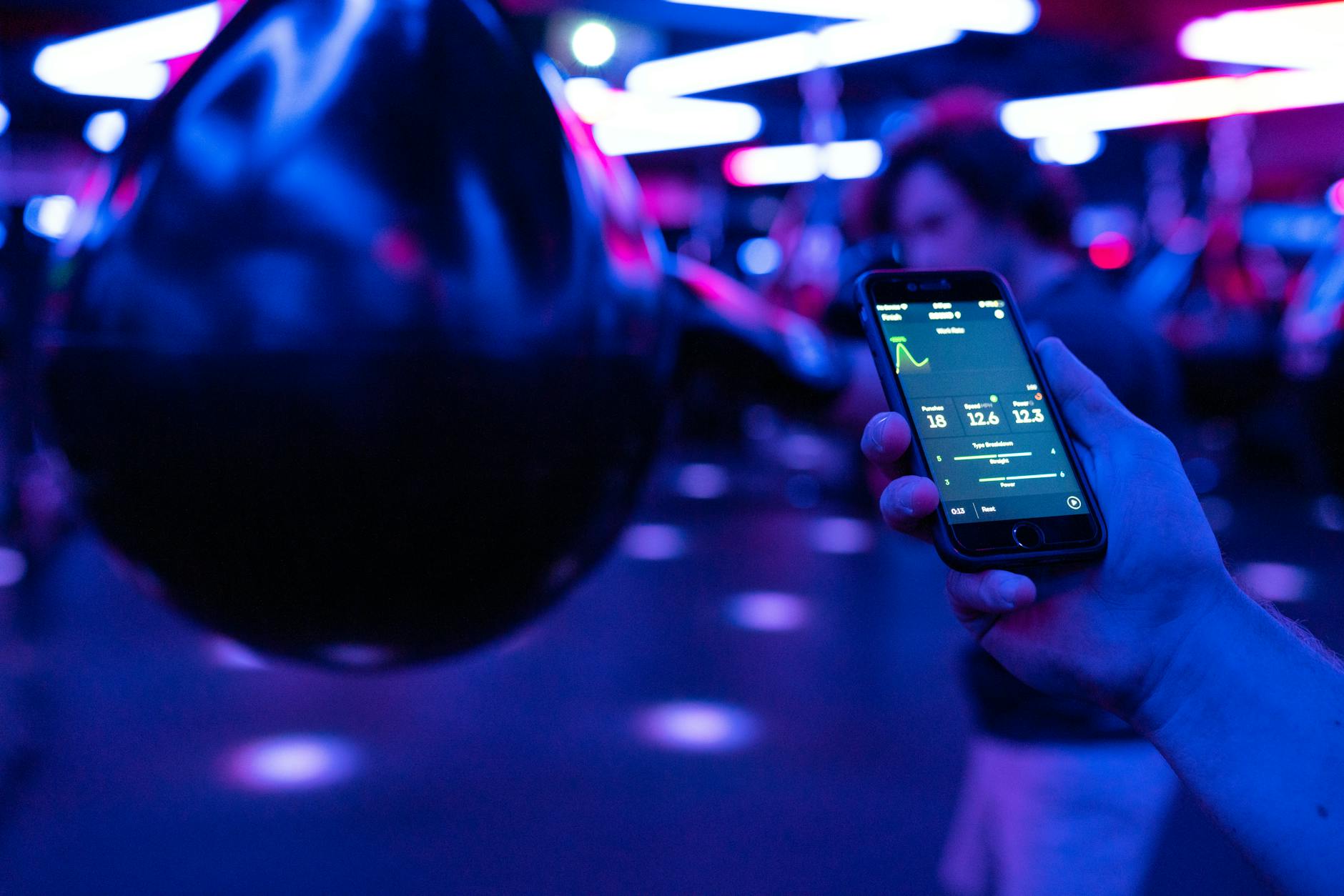 Cardio equipment in a high-tech modern fitness studio